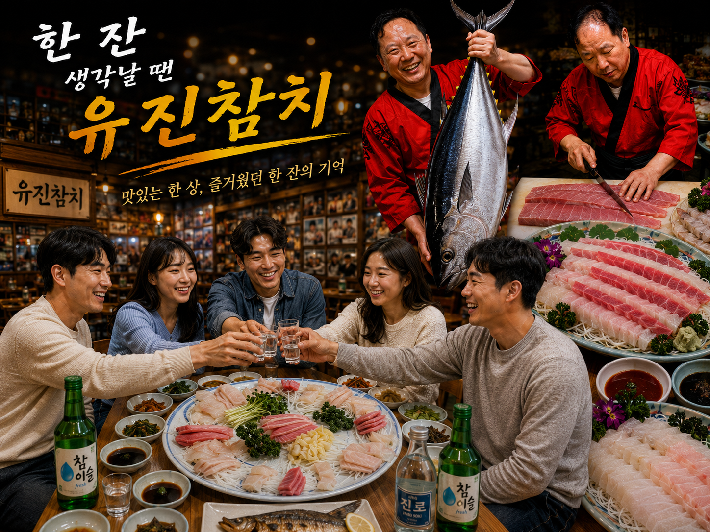 특선 참치 & 계절 모둠회
