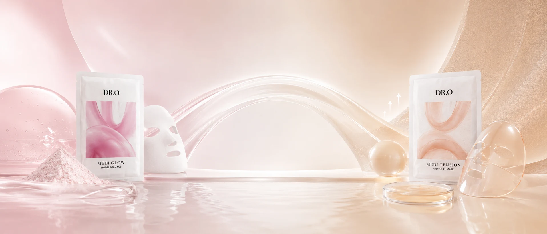 닥터오 메디글로우 모델링 마스크 | 톤 리셋 브라이트닝 케어